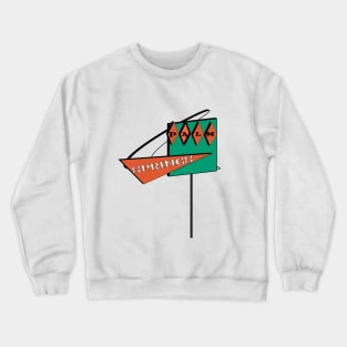 Palm Springs Atomic Sign Crewneck Sweatshirt